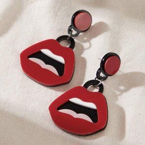 New Mouth Drop Earrings